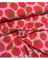 aardbeien roze - tricot