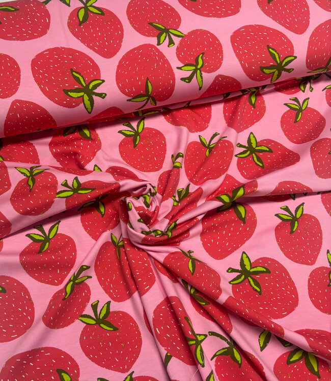 be trendy aardbeien roze - tricot