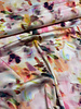 Madeline pink blurred blossom - viscose with silk touch