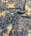 Swafing blauw broderie tie dye - geschulpte rand - katoen