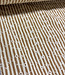 taupe streepjes en bloemetjes broderie - viscose mix