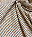taupe streepjes en bloemetjes broderie - viscose mix