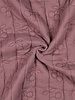 double gauze matelassé double face - pink cherries
