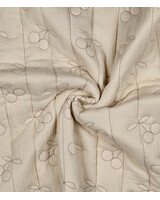 double gauze matelassé double face - ecru kersen