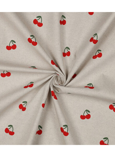 cherry natural canvas
