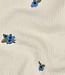double gauze stitched and embroidered