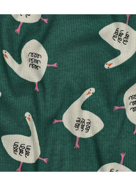 geeze - prachtige ribtricot GOTS - groen