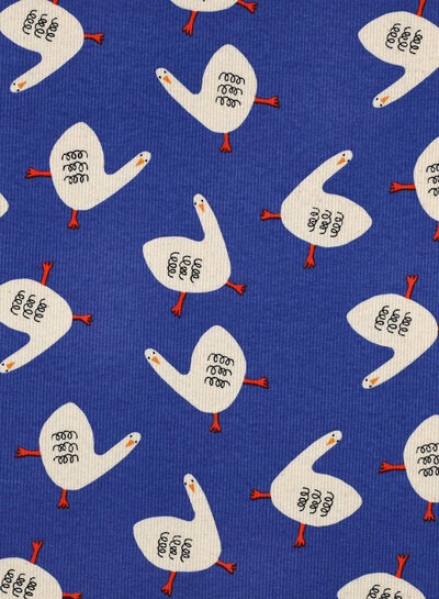 geeze - prachtige ribtricot GOTS - kobaltblauw