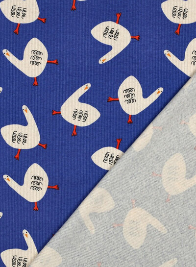 geeze - prachtige ribtricot GOTS - kobaltblauw