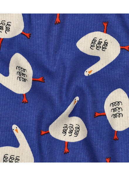geeze - prachtige ribtricot GOTS - kobaltblauw