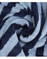 denim strepen - bamboe badstof