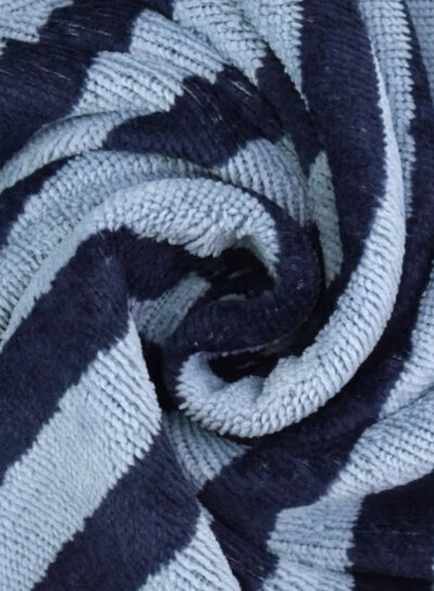 denim stripes - bamboo terry