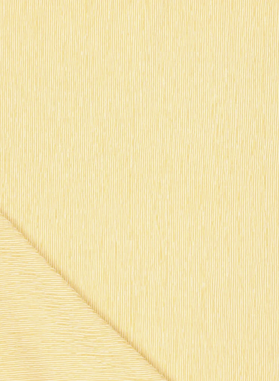 yellow thin stripes - viscose mix