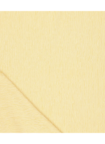 geel dunne streepjes - viscose mix