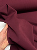 bordeaux soepelvallende gabardine