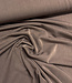 taupe soepelvallende gabardine