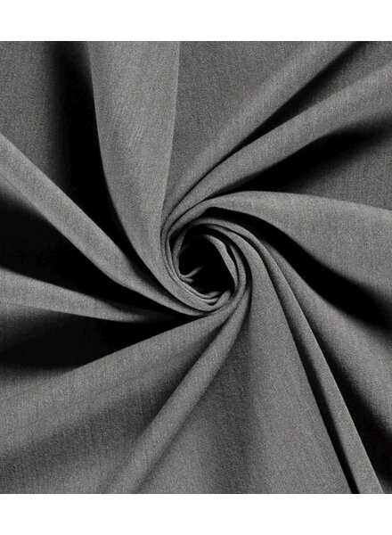 grey melange flowing gabardine