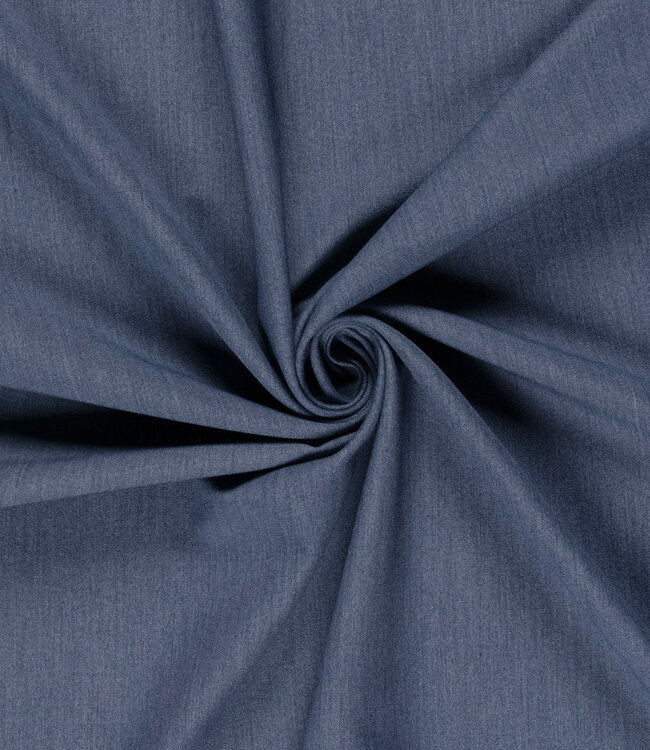 denim look soepelvallende gabardine