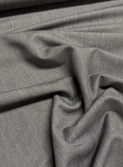 melee antraciet - wool gabardine