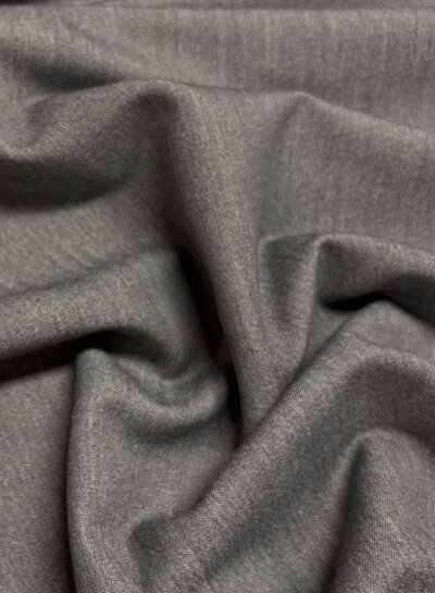 melee antraciet - wool gabardine