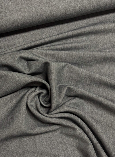 melee anthracite - wool gabardine