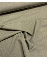 mint green pin stripe - flowing gabardine