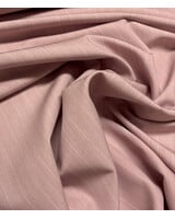 roze pin stripe - soepelvallende gabardine