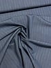 blauw pin stripe - soepelvallende gabardine