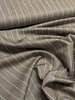 Madeline khaki brown - pine stripe - supple gabardine wool touch