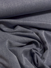 gemeleerd blauw - wool soepelvallende gabardine