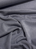 gemeleerd blauw - wool soepelvallende gabardine