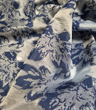 lily flowers - sheer cotton