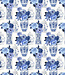 Windham Fabrics China blue vases - katoentje
