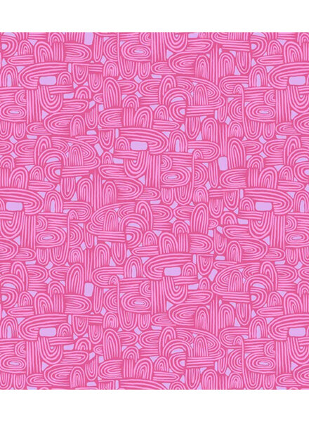 Windham Fabrics insectarium tunneling violet - katoentje