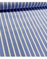 blauw wit gestreept hemdenkatoen