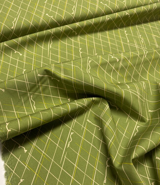 ART GALLERY FABRICS summer homestaed bee line - cotton