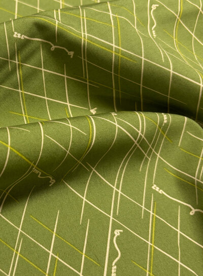 ART GALLERY FABRICS summer homestaed bee line - cotton