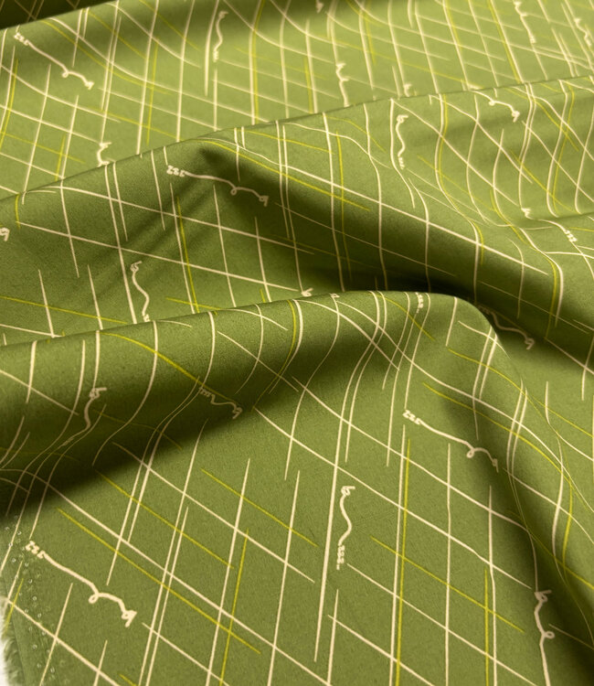 ART GALLERY FABRICS summer homestaed bee line  - cotton