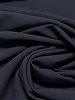 A la Ville navy - stylish woven fabric - wrinkle-free - high quality (Italy)