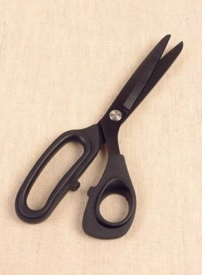Titanium fabric scissors, left- or right-handed