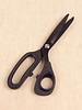 Titanium fabric scissors, left- or right-handed