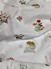 flower garden embroidery - katoen voile
