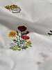 flower garden embroidery - katoen voile