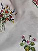 flower garden embroidery - katoen voile