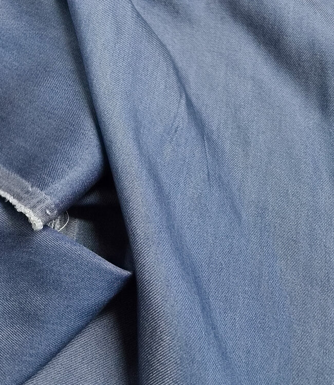 True Denim by M. Denim tencel - Blue Denim- heel soepelvallend