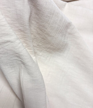 A la Ville soft crincle rayon - gebroken wit