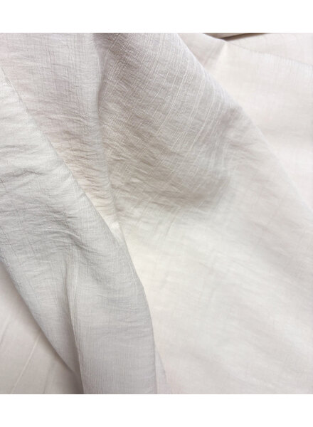 A la Ville soft crinkle rayon - off-white
