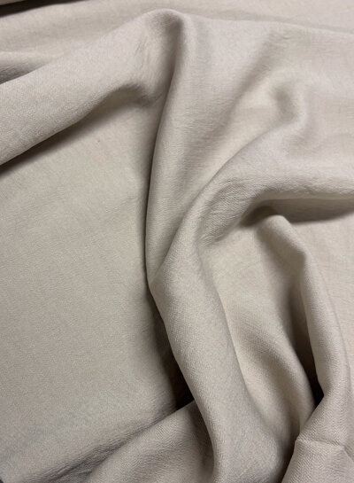A la Ville greyed ecru (soft collection) - beautifully woven linen-look viscose