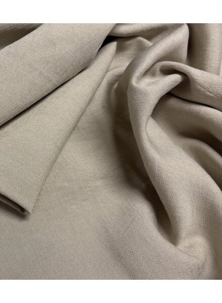 A la Ville greyed ecru (soft collection) - beautifully woven linen-look viscose