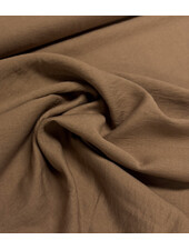 A la Ville taupe (soft collection) - beautifully woven linen-look viscose